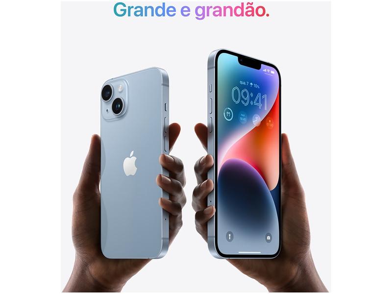 Apple iPhone 14 128GB Meia-noite 6,1” 12MP - iOS 5 - iPhone 14